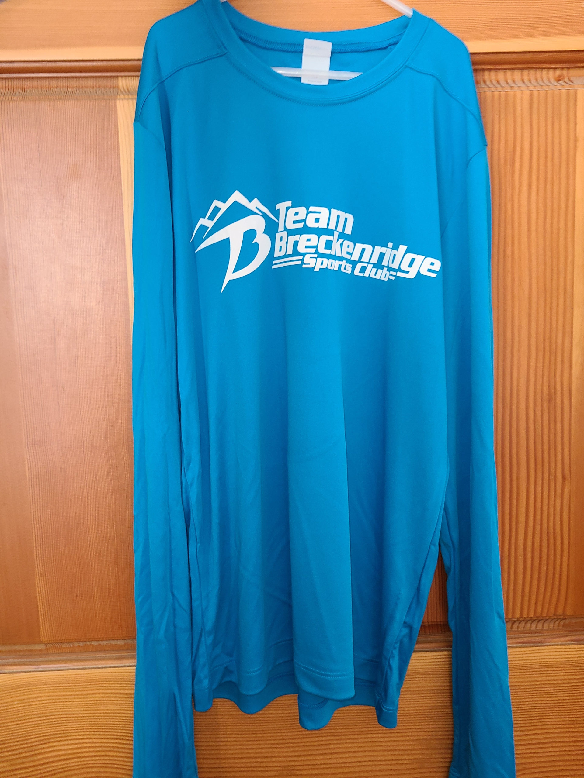 Team Breckenridge blue shirt